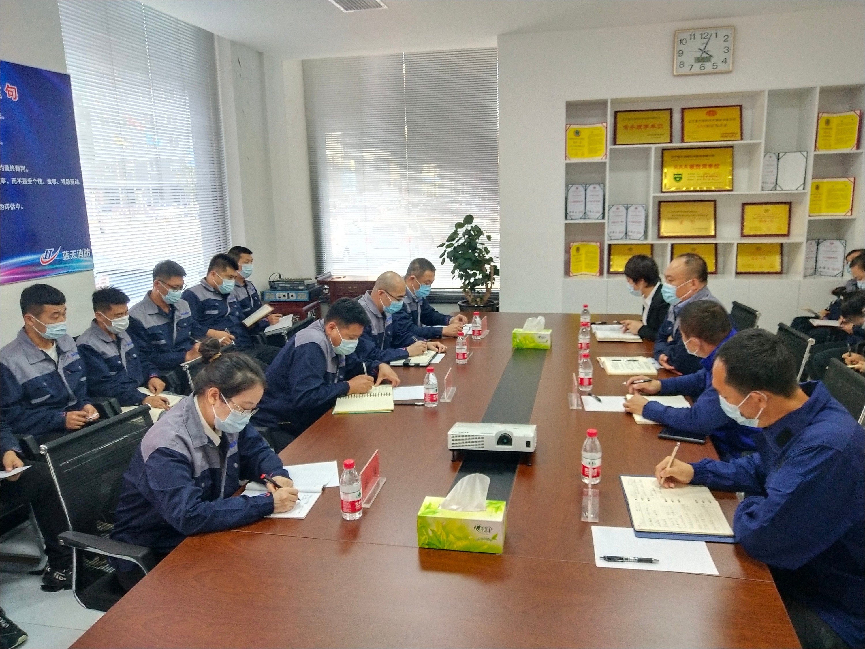 蓝天消防扎实推进新《安全生产法》学习，坚决筑牢安全底线